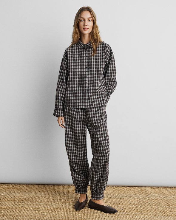 MSCH Copenhagen - MSCHCarola Balloon Pants CHK MSCH Copenhagen - MSCHCarola Balloon Pants CHK