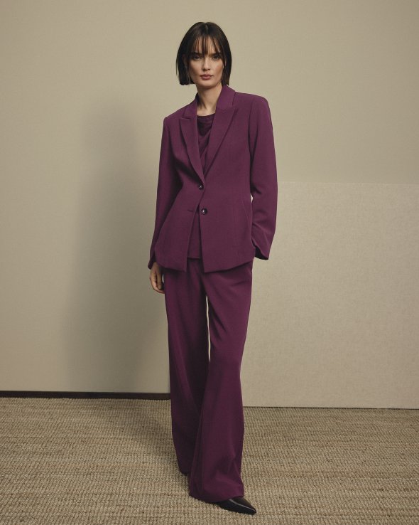 MSCH Copenhagen - MSCHMacy Michelle HW Wide Pants REGULAR MSCH Copenhagen - MSCHMacy Michelle HW Wide Pants REGULAR