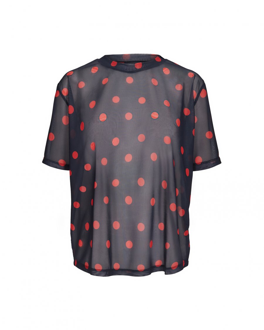 MSCH Copenhagen - Trisha Mesh SS Top Aop