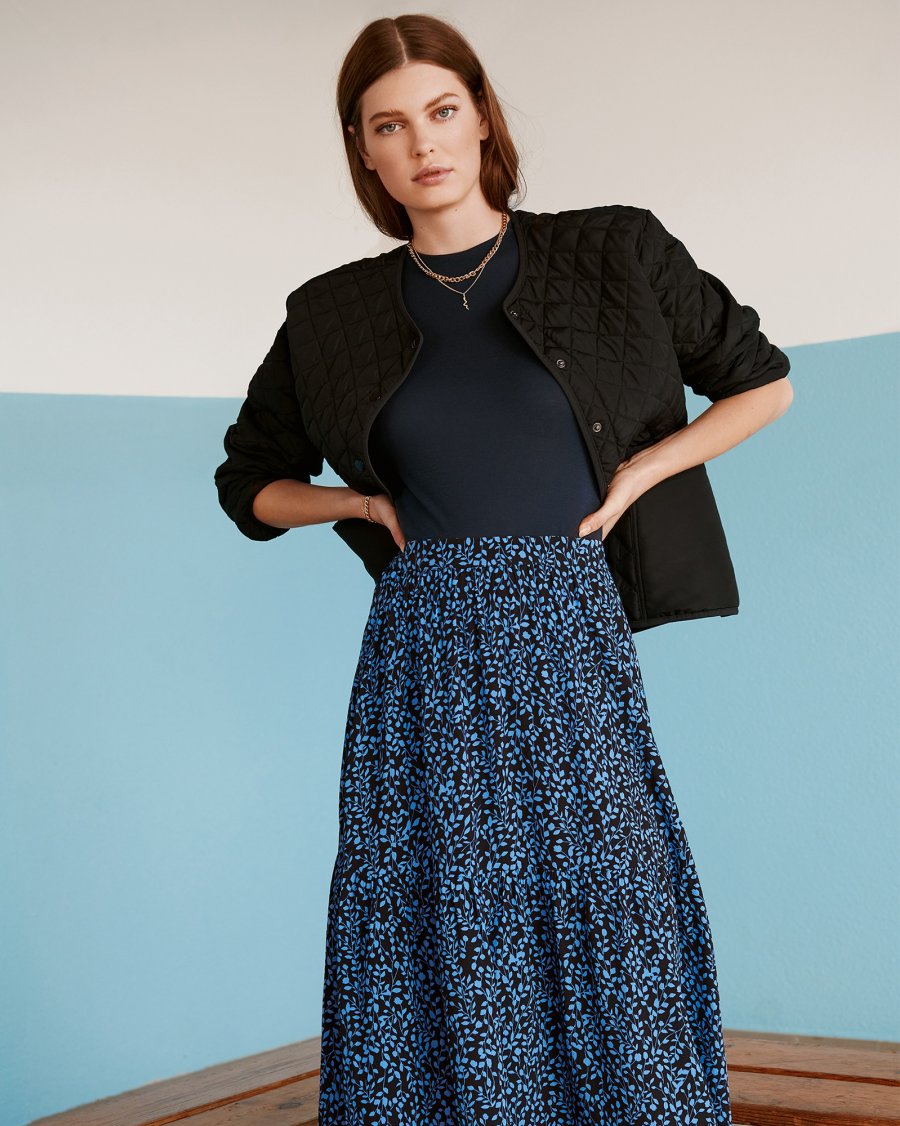 MSCH Copenhagen - Beatrice Jalina HW Midi Skirt AOP