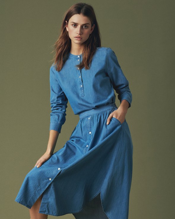 MSCH Copenhagen - Lyanna LS Placket Top MSCH Copenhagen - Lyanna LS Placket Top