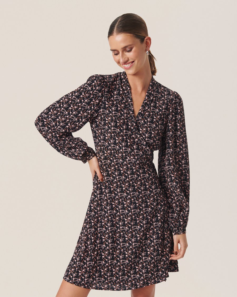 MSCH Copenhagen - MSCHMessina Morocco Wrap Dress AOP