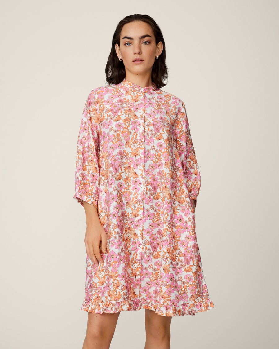 MSCH Copenhagen - MSCHAdanaya Ladonna 3/4 Shirt Dress AOP