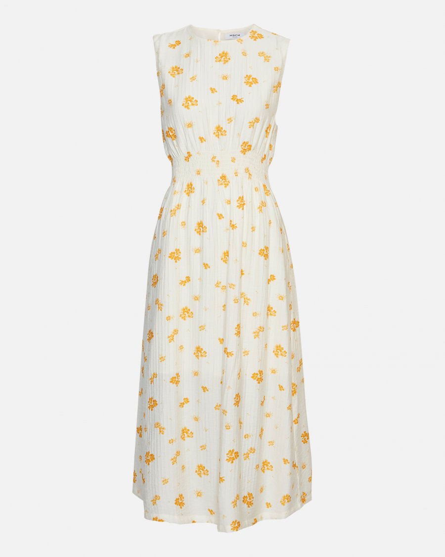 MSCH Copenhagen - Mschadna Alena Sl Dress 19722 - Dark Blue Wash