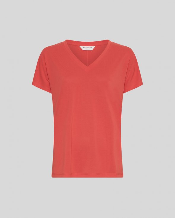 MSCH Copenhagen - MSCHFenya Modal V Neck Tee MSCH Copenhagen - MSCHFenya Modal V Neck Tee