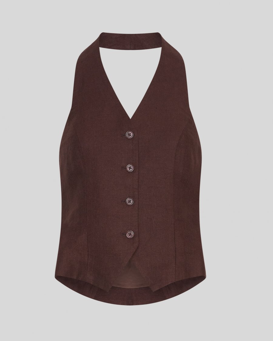MSCH Copenhagen - MSCHNaira Claritta Halterneck Waistcoat