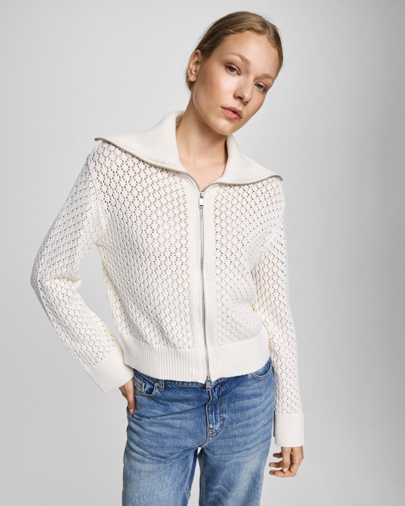MSCH Copenhagen - MSCHDaina Zip Cardigan MSCH Copenhagen - MSCHDaina Zip Cardigan