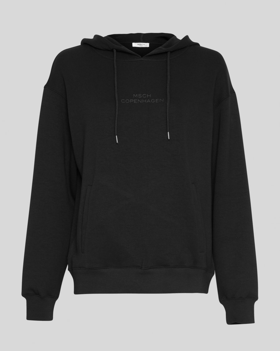 MSCH Copenhagen - MSCHIma Q Logo Hood Sweatshirt
