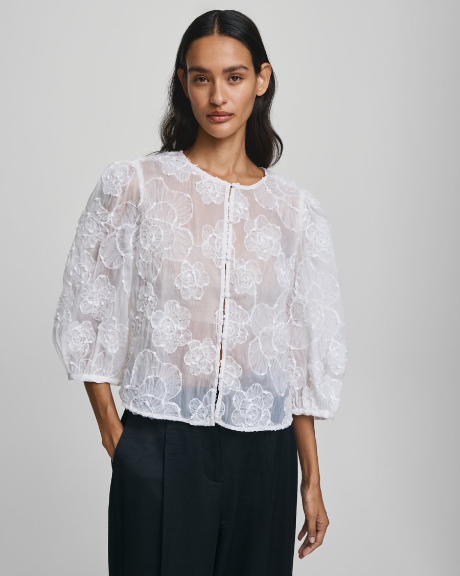 MSCH Copenhagen - MSCHIsmene 3/4 Shirt EMB