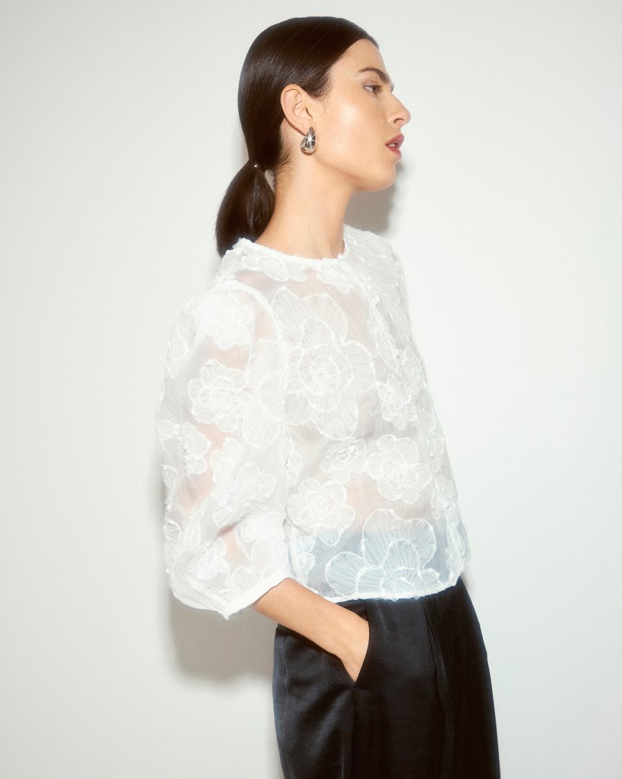 MSCH Copenhagen - MSCHIsmene 3/4 Shirt EMB