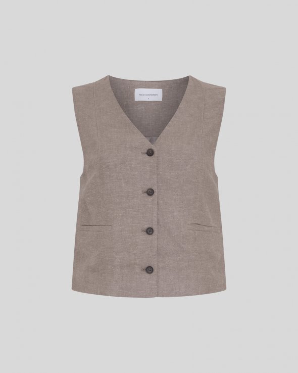 MSCH Copenhagen - MSCHViana Ginia V Neck Waistcoat