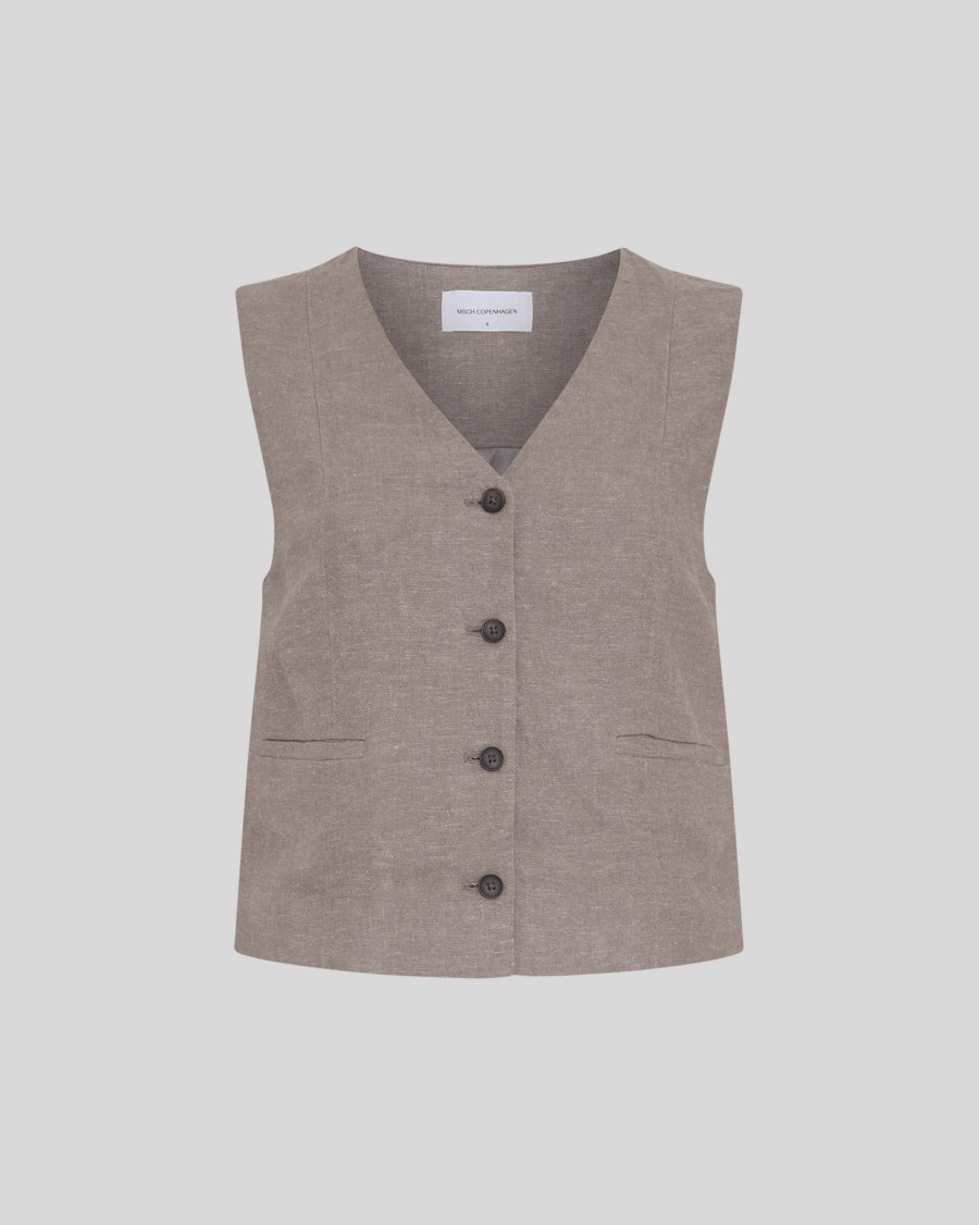 MSCH Copenhagen - MSCHViana Ginia V Neck Waistcoat