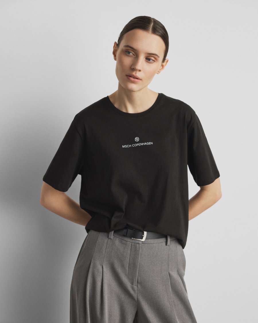 MSCH Copenhagen - MSCHTheana Organic Icon Logo Tee